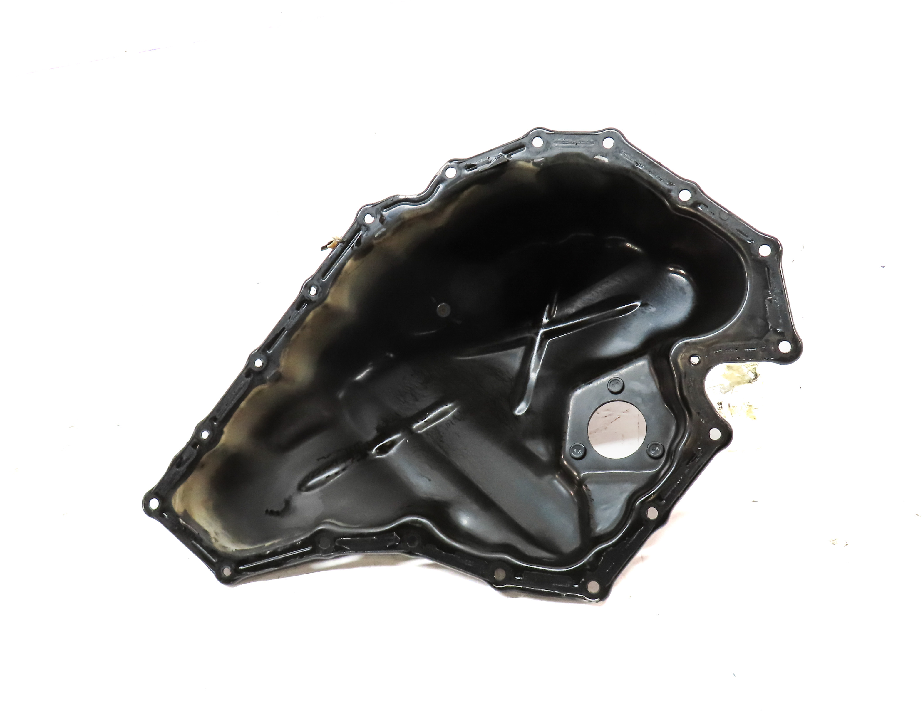 13-17 AUDI A4 A5 A6 Q5 (B8 C7 8K 8T 8R) 2.0L TURBO ENGINE LOWER OIL FLUID PAN — exact item pictured